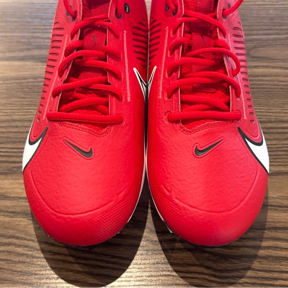 Size 11.5 Nike Vapor Edge Pro 360 2 Red Football Cleats DA5456-616 - NEW main image 5